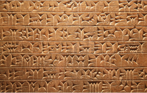 scrittura cuneiforme